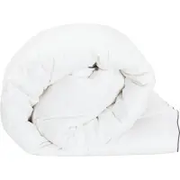 vidaXL , couette 240 x 220 cm, 100% coton, blanche