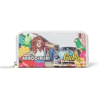 Braccialini Porte-monnaies beige / rouge / blanc