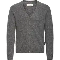 Casual Friday Vestes en maille 'Karl' gris foncé