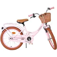 Volare Vélo enfant Ashley - Fille - 18 pouces - Rose