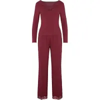 Hunkemoller Pyjama lie de vin
