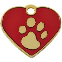 Imarc Médaille Pour Animaux Heart 2.5x2 Cm