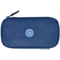 Herlitz Trousse à rabat, sans contenu, bleue -