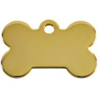 Imarc Médaille Pour Animaux Bone 3x2 Cm