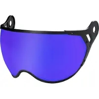 Cgm Visière S3 moulée bleu miroir pour casque 801 EBI