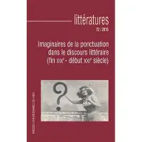 Presses Universitaires Du Midi Imaginaire de la ponctuation dans le discours littéraire fin XIXe début xXIe sie