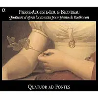 Alpha Trois Quatuors À Cordes D'après Les Sonates Pour Piano De Beethoven Opus 2 Nos.. 1, 2 Et 3