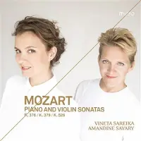 OUTHERE Mozart Piano And Violin Sonatas