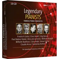 SWR Bartok / Beethoven / Brahms - Legendary Pianists - Famous Piano Concertos [Compact Discs]