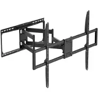 Gembird Support mural articulé WM-105ST-01 pour téléviseurs de 50 à 105 pouces (127 à 267 cm). Noir.
