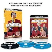 Import Anchorman : The Legend Of Ron Burgundy Blu-ray 4K Ultra HD
