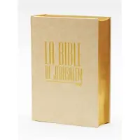 Cerf La bible de jerusalem - compacte blanche doree