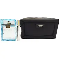Versace Coffret Man Eau Fraiche : Eau de Toilette 100 ml + 10 ml + Étui de voyage