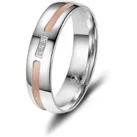 MARRYA Bague 'SI-22 Ehering aus Silber' argent
