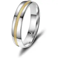 MARRYA Bague 'SI-21 Ehering aus Silber' or