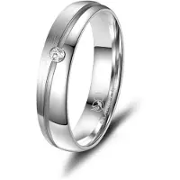 MARRYA Bague 'SI-11 Ehering aus Silber' argent