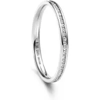 MARRYA Bague 'NS-04 Ehering aus Edelstahl' argent