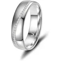 MARRYA Bague 'SI-29 Ehering aus Silber' argent