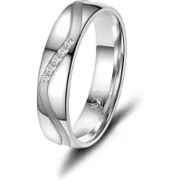 MARRYA Bague 'SI-20 Ehering aus Silber' argent