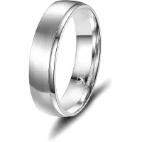 MARRYA Bague 'SI-02 Ehering aus Silber' gris argenté