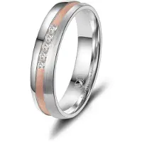 MARRYA Bague 'SI-24 Ehering aus Silber' argent