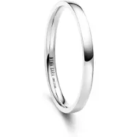 MARRYA Bague 'NS-01 Ehering aus Edelstahl' argent