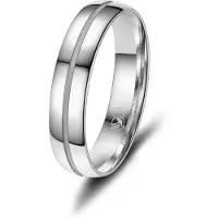 MARRYA Bague 'SI-16 Ehering aus Silber' gris argenté
