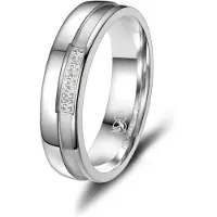 MARRYA Bague 'SI-05 Ehering aus Silber' argent