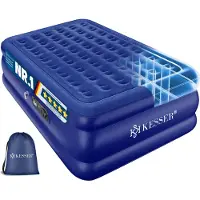 Kesser Matelas gonflable avec pompe électrique intégrée, incluant une sacoche de rangement
