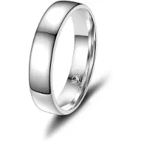 MARRYA Bague 'SI-01 Ehering aus Silber' gris argenté