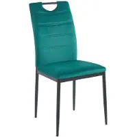FurniTex FAUTEUIL DE CUISINE REMBOURRÉ DE VELOURS, ÉLÉGANT, RÉSISTANT ET CONFORTABLE, POUR LOFT