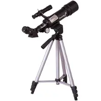 Levenhuk Skyline Travel 50 Telescope Noir,Argenté