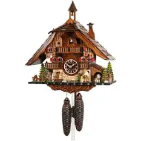 Engstler - K4811/8 - Pendule coucou - Mécanisme à chaîne de 8 jours