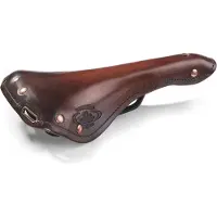 Selle Monte Grappa Selle Charleston Oxford étroite/plume/cuir marron
