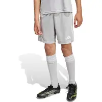 Adidas Garçons, Bas de sport, graue Kindershorts der Tiro League (164), Blanc, Gris