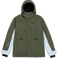 Beyond Medals - Veste imperméable et respirante - Cargo Jacket 2L Ripstop Dark Green - Taille L - Kaki