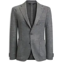 BOSS Veste Slim à micro motif en jersey italien