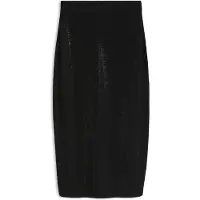 BOSS Jupe midi en maille ornée de strass