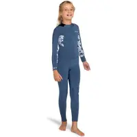Roxy Combinaison En Néoprène à Manches Longues Et Fermeture éclair Dans Le Dos Pour Junior 3/2 Mm Swell Series