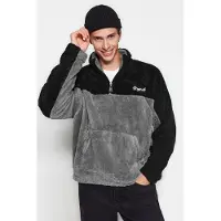 Trendyol Pull-over violet / noir