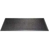 Hamat Tapis de sol anneaux ouverts noir Gum.L1500xB900xS10mm - 3561903