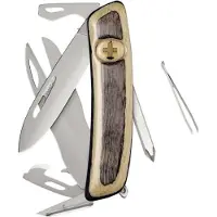 Swiza D08 R AM, KNR.0126.6520, Laminate White, couteau suisse, 8 outils