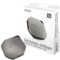 MSI Disque SSD externe DATAMAG 40 Gbit/s 1 To
