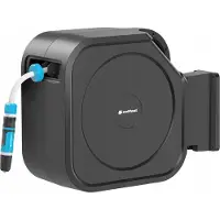 Cellfast Enrouleur automatique - - Ergo XL - 30m de tuyau 1/2'' - Support mural - Résistant aux UV