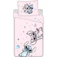 Jerry Fabrics Lin inclus Lilo and Stitch Universe 140x200, 70x90 cm