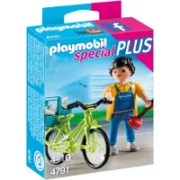 Playmobil 4791 - Bricoleur avec vélo