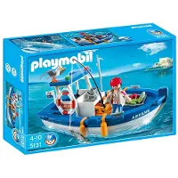 Playmobil vacances 5131 bateau de pêche