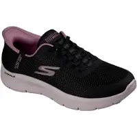 SKECHERS Go Walk Flex - Chaussures de sport pour femmes, modèle Grand Entr, chaussures de training, sandales, couleur noire, pour le quotidien