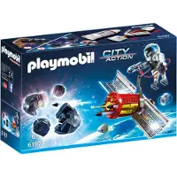 Playmobil City Action 6197 Satellite avec laser et météoroïte