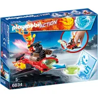 Playmobil Action 6834 Robot de feu avec lance-disques